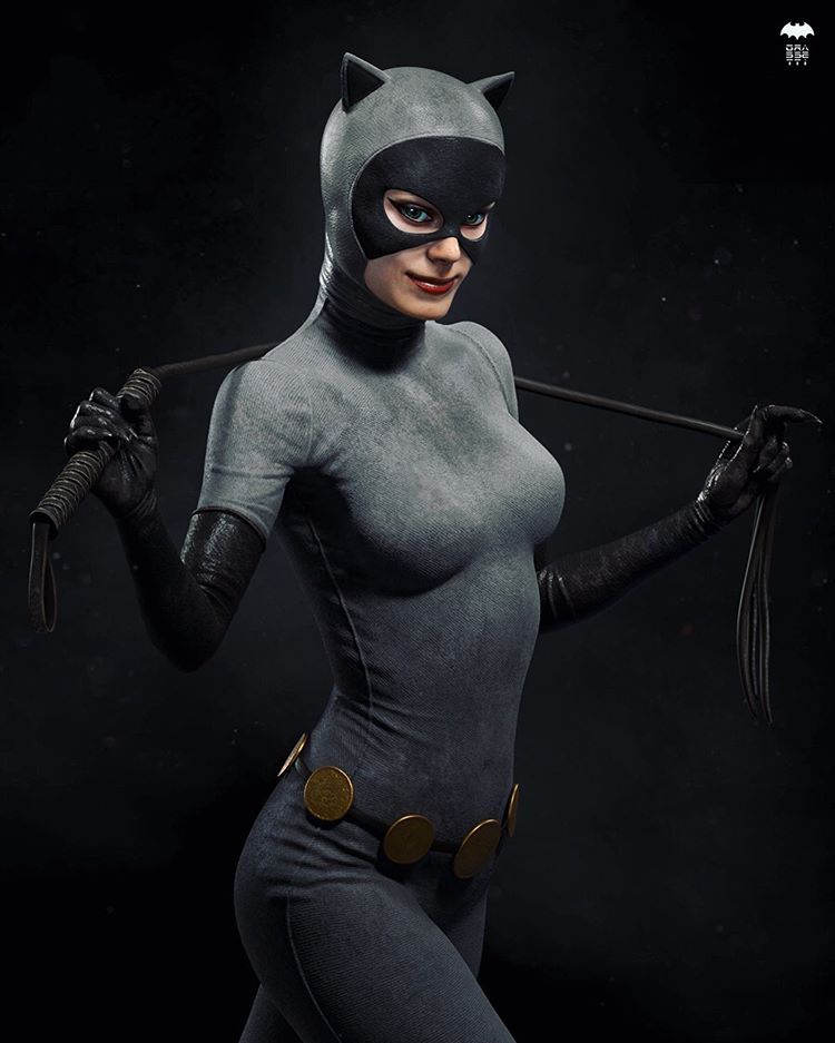 戰神藝術總監繪製《蝙蝠俠》角色形象圖 效果超讚