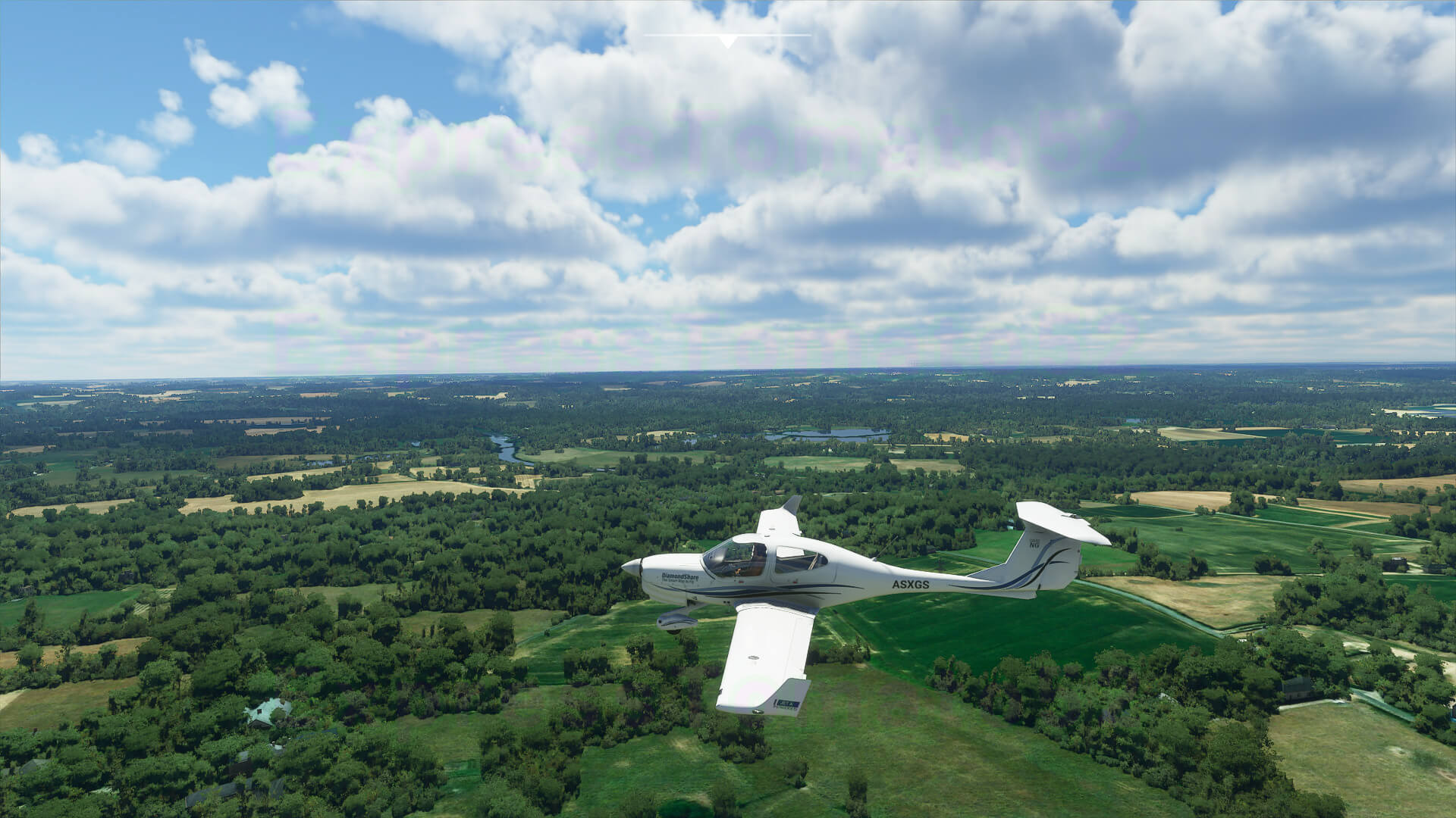 《微軟飛行模擬》A測版本截圖 雲海景觀令人驚歎