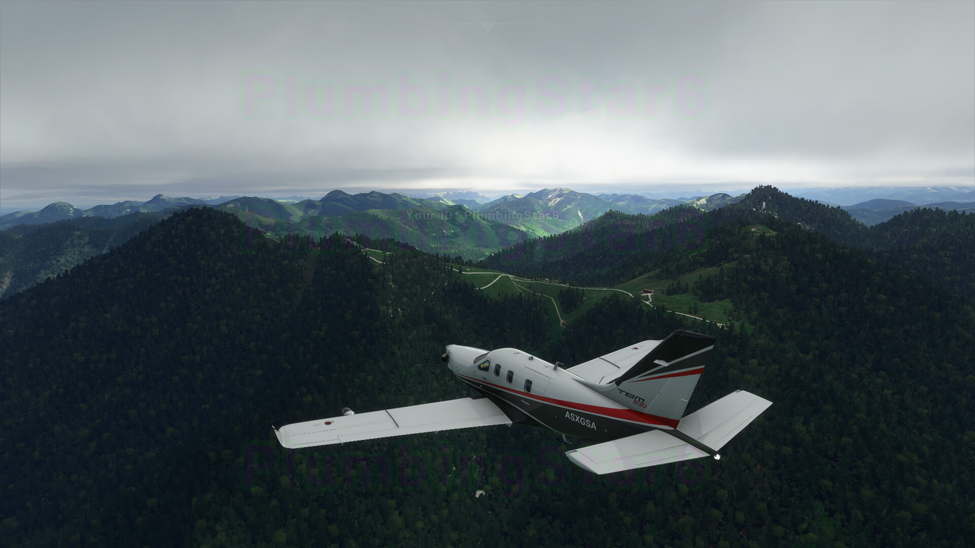 《微軟飛行模擬》A測版本截圖 雲海景觀令人驚歎