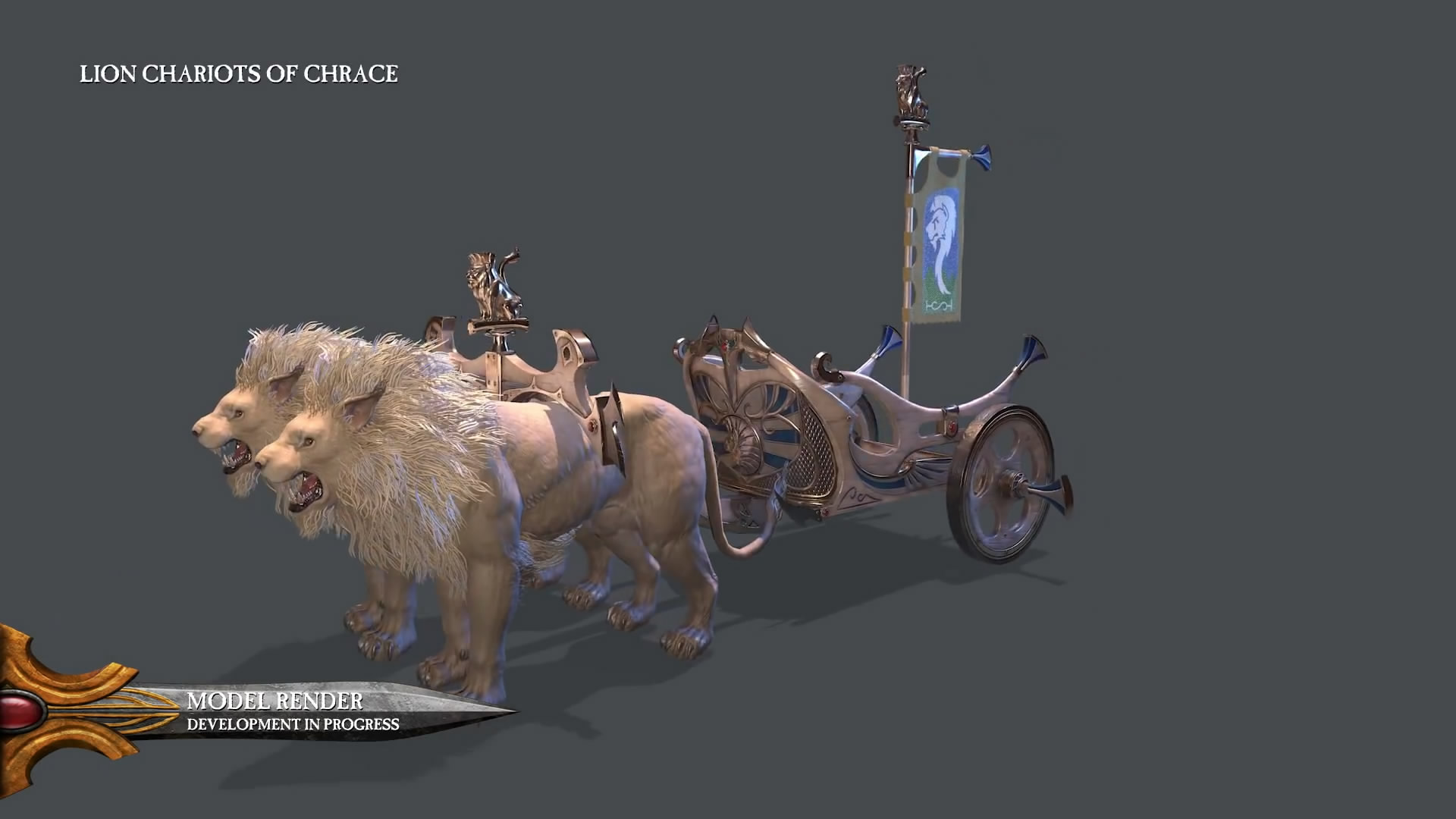 《全軍破敵：戰錘2》新DLC預告 白獅戰車霸氣狂野