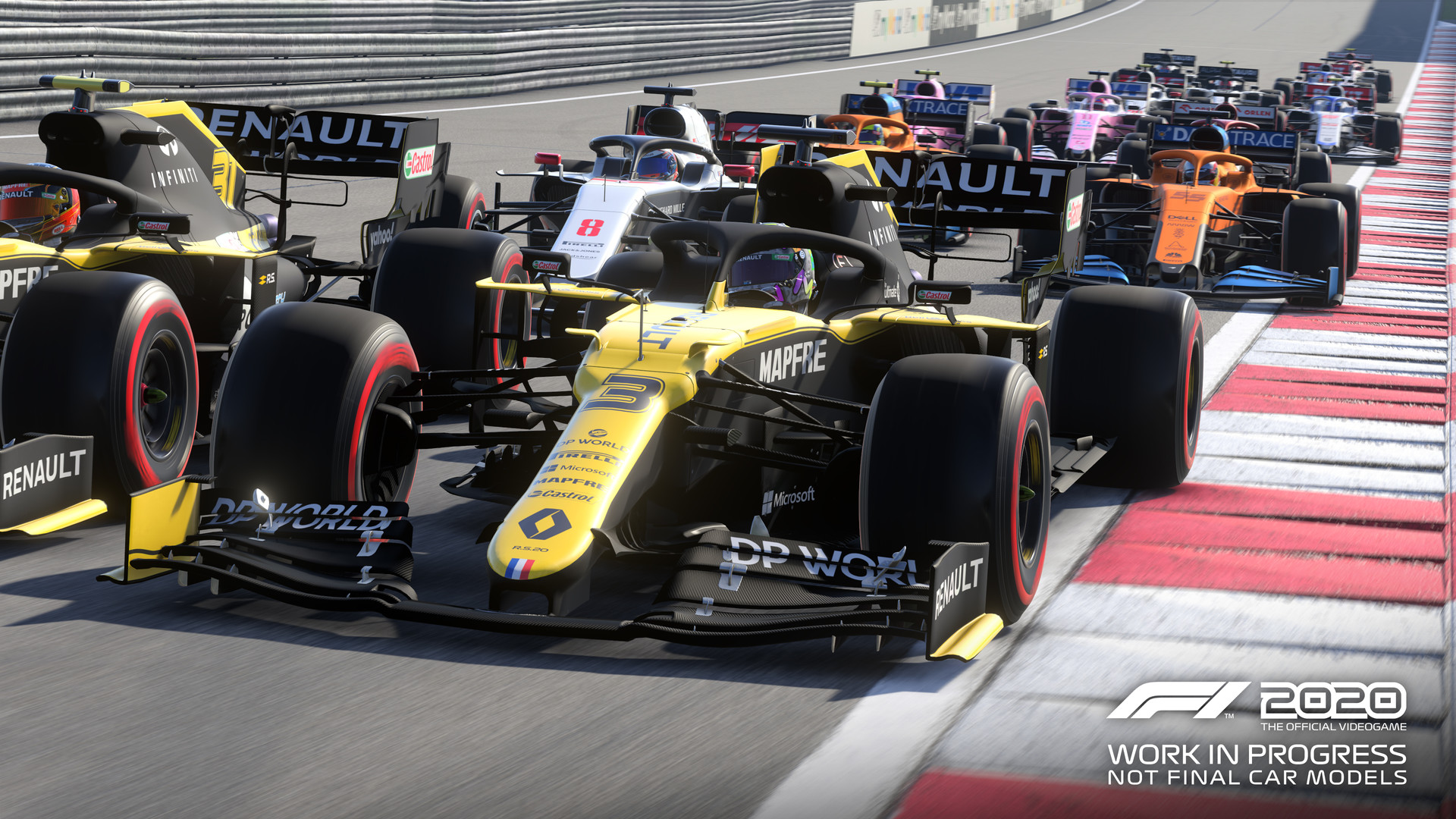《F1 2020》摩納哥賽道演示 極具挑戰性的狹窄賽道