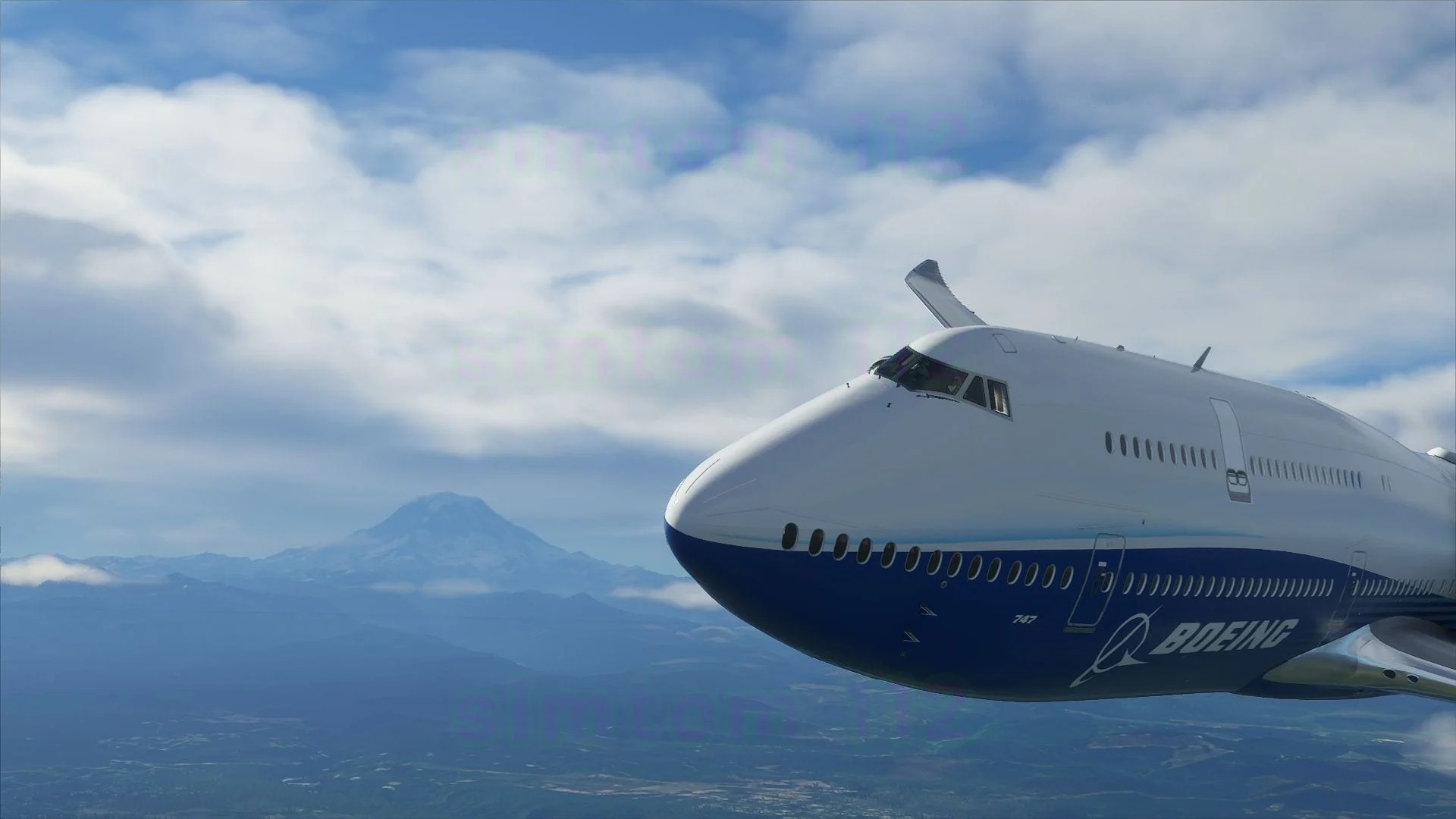747亮相 《微軟飛行模擬》又一批新截圖公布