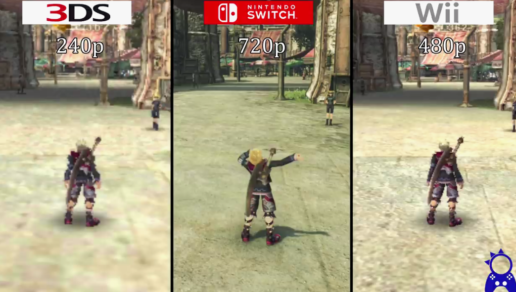 一目了然！《異度神劍：終極版》Switch·Wii·3DS三版對比演示