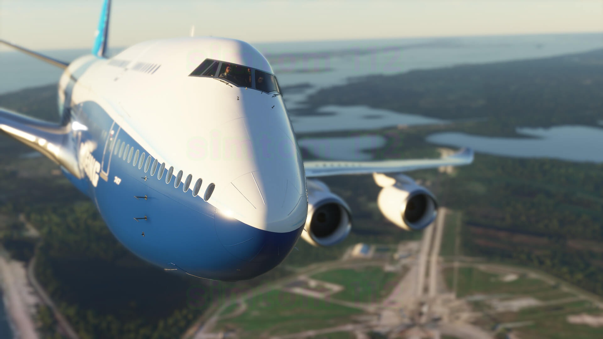 《微軟飛行模擬》全新截圖 聚焦波音747
