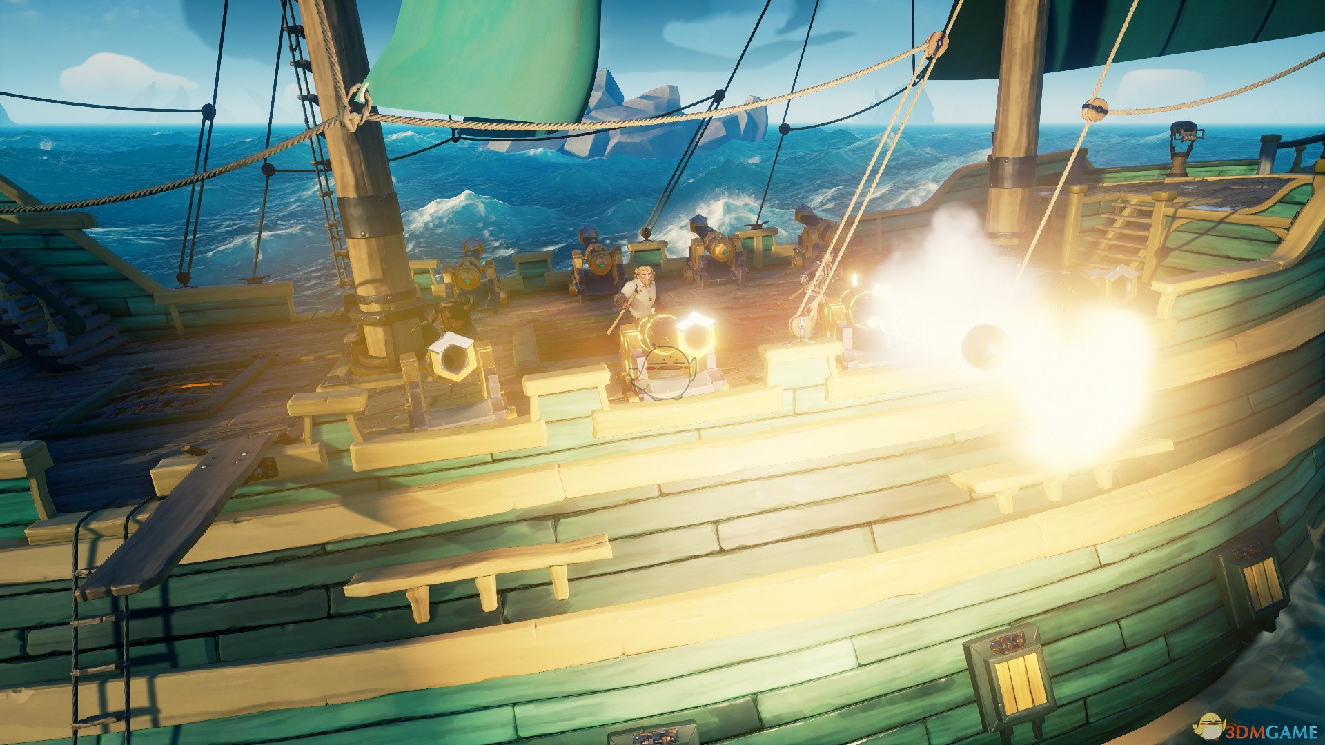《盜賊之海》海戰船碰撞應對方法分享