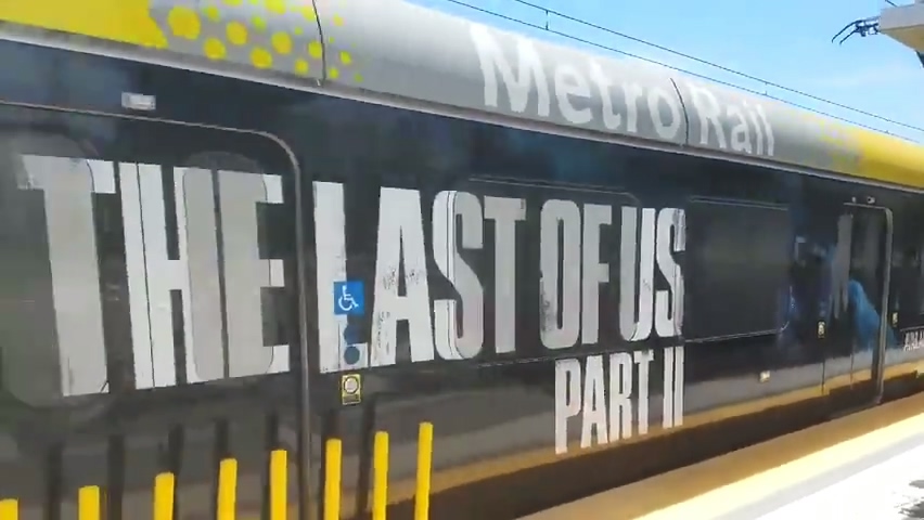 《最後的生還者2》在地鐵列車打廣告 索尼信心滿滿