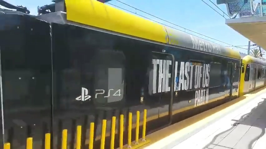 《最後的生還者2》在地鐵列車打廣告 索尼信心滿滿