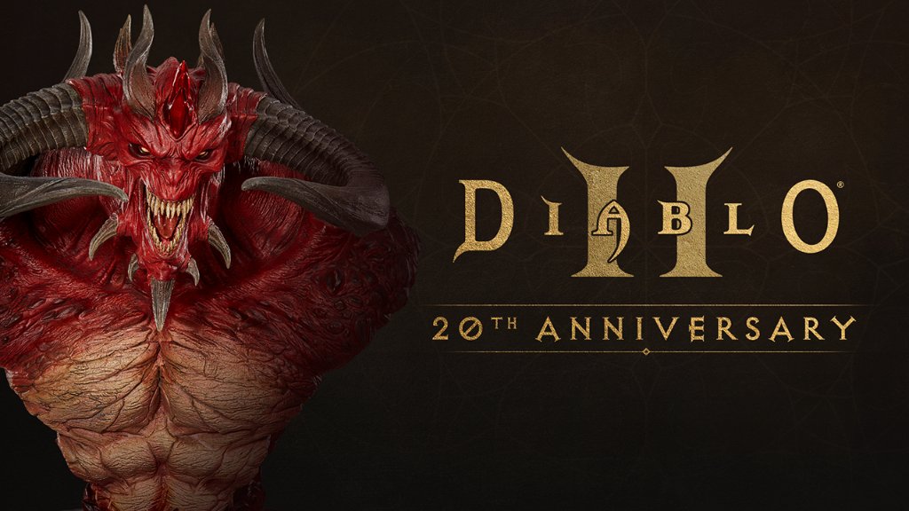 《暗黑破壞神2》20周年紀念 迪亞波羅半身雕像上架