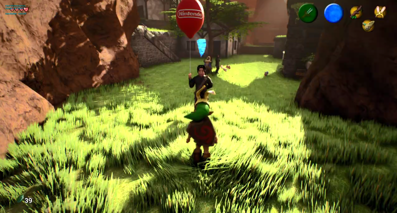 虛幻4重製《薩爾達傳說：時之笛》最新遊戲演示 搬運雞神！