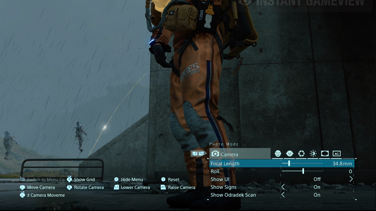 玩家在PC版《死亡擱淺》中用拍照模式觀察弩哥尿尿時有沒有丁丁 結果亮了
