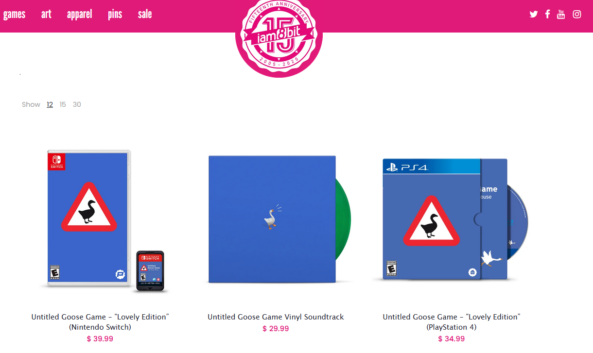 《未命名的鵝遊戲》將推出PS4/NS實體版遊戲、黑膠唱片 今年上市