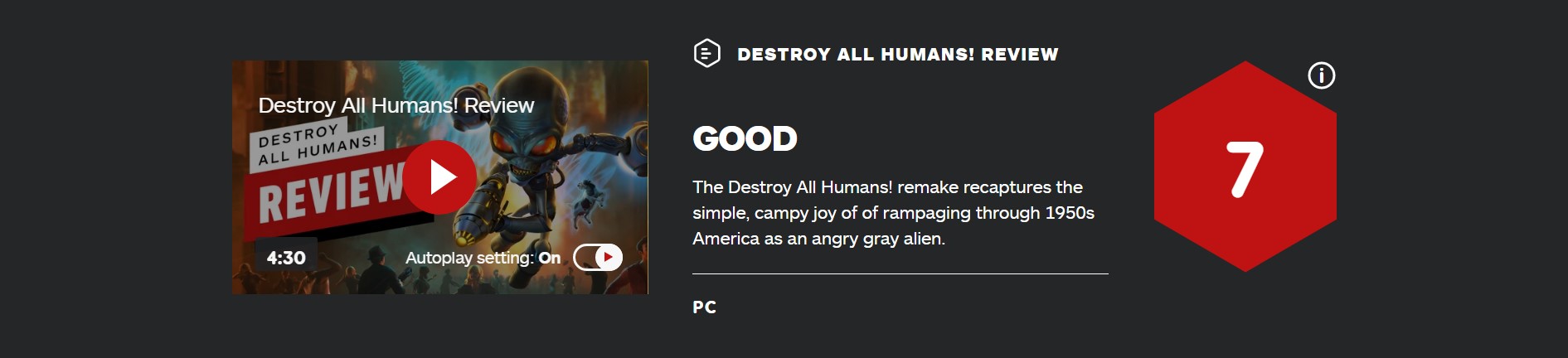 《毀滅全人類：重製版》IGN 7分：像滅霸一樣碾壓人類