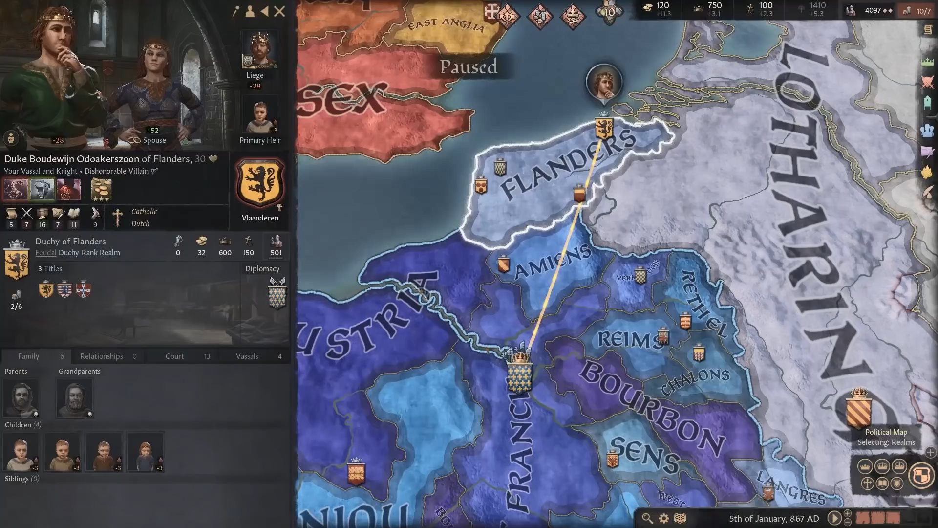 《十字軍之王3》遊戲演示介紹：帝國的建立與發展