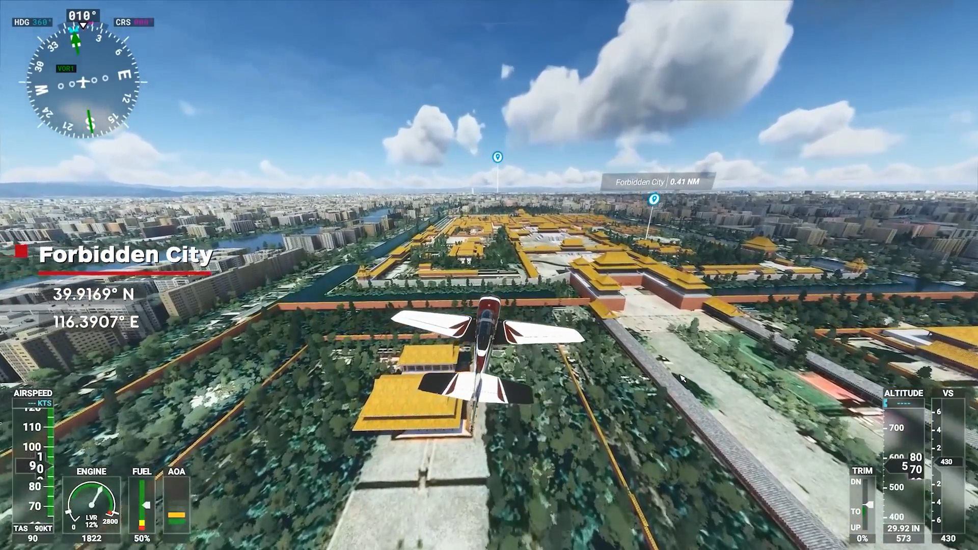 《微軟飛行模擬》實機演示 飽覽全球14個知名地標風景