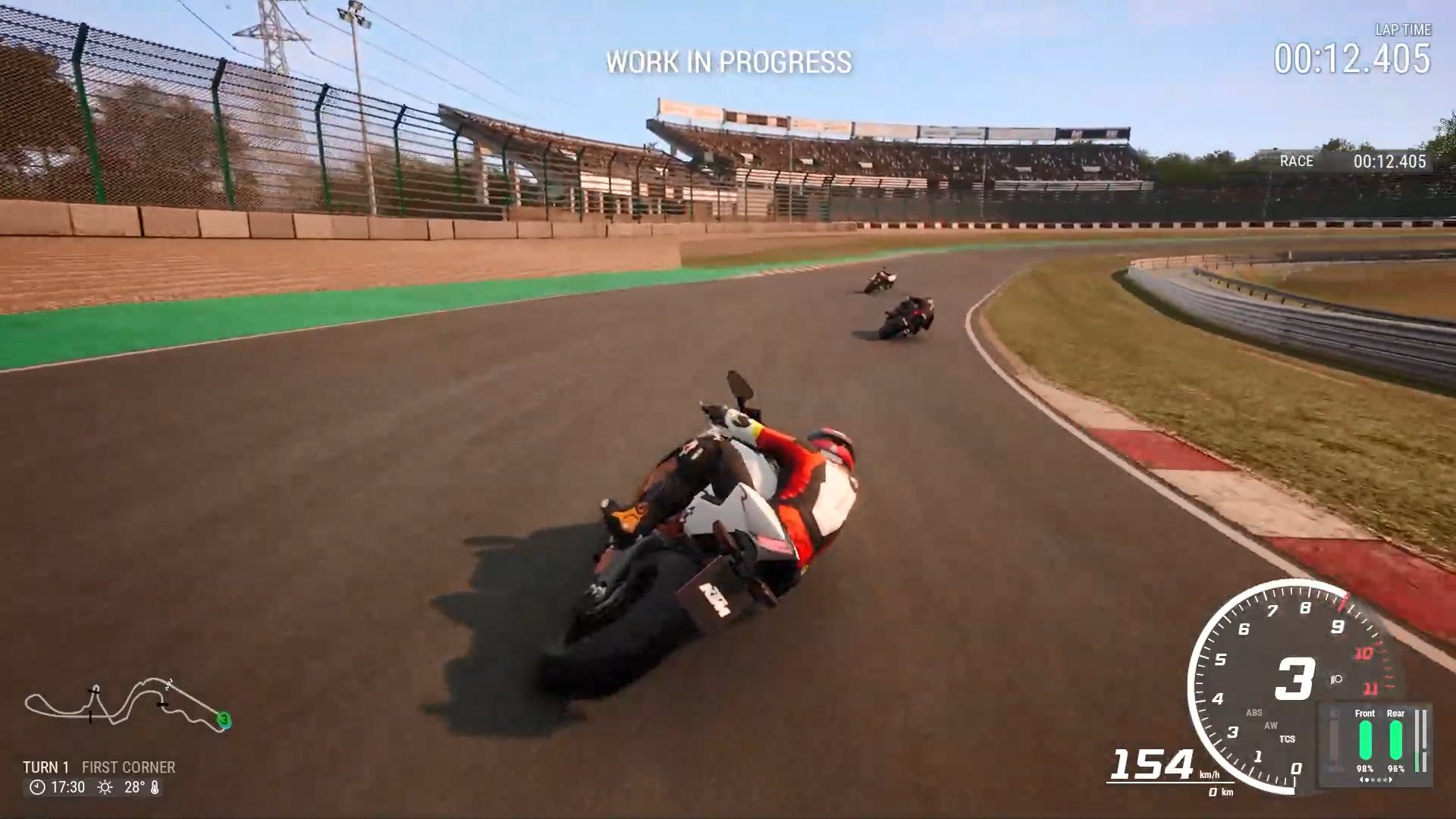 《極速騎行4》釋出官方實機預告 高擬真度摩托競速