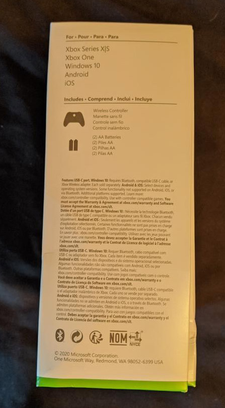微軟新主機Xbox Series S新證據流出：XSX搖桿包裝盒確認兼容
