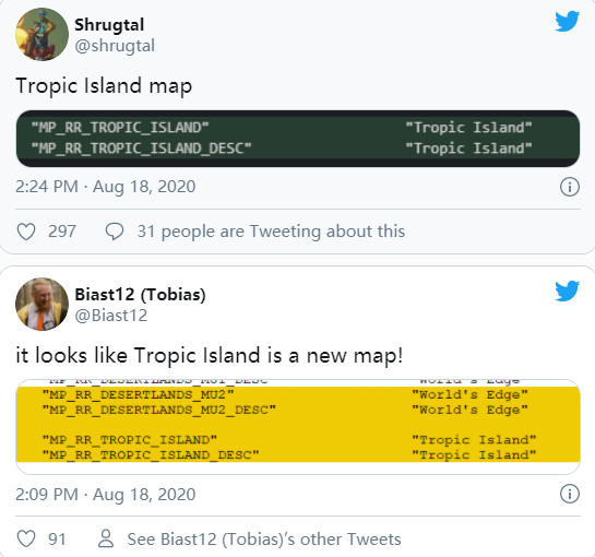 《Apex英雄》全新地圖“熱帶島嶼”被洩露