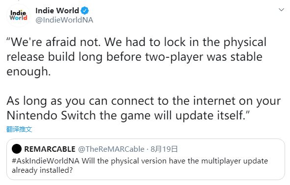 《未命名的鵝遊戲》Switch實體版不含多人模式 玩家需自主更新