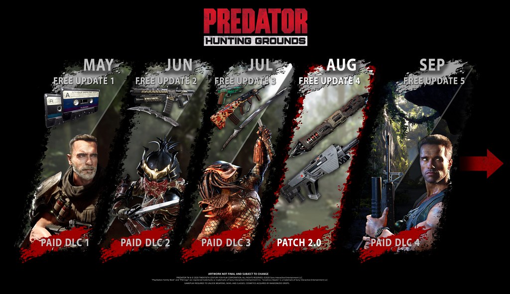 《終極戰士：狩獵戰場》施瓦辛格DLC將於9月1日發布