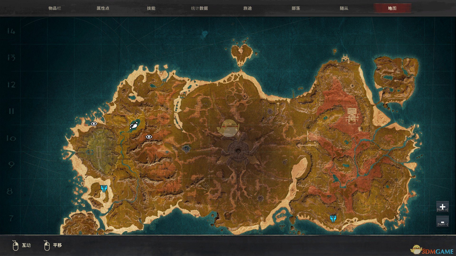 《柯南的流亡》新DLC地圖礦物位置分享