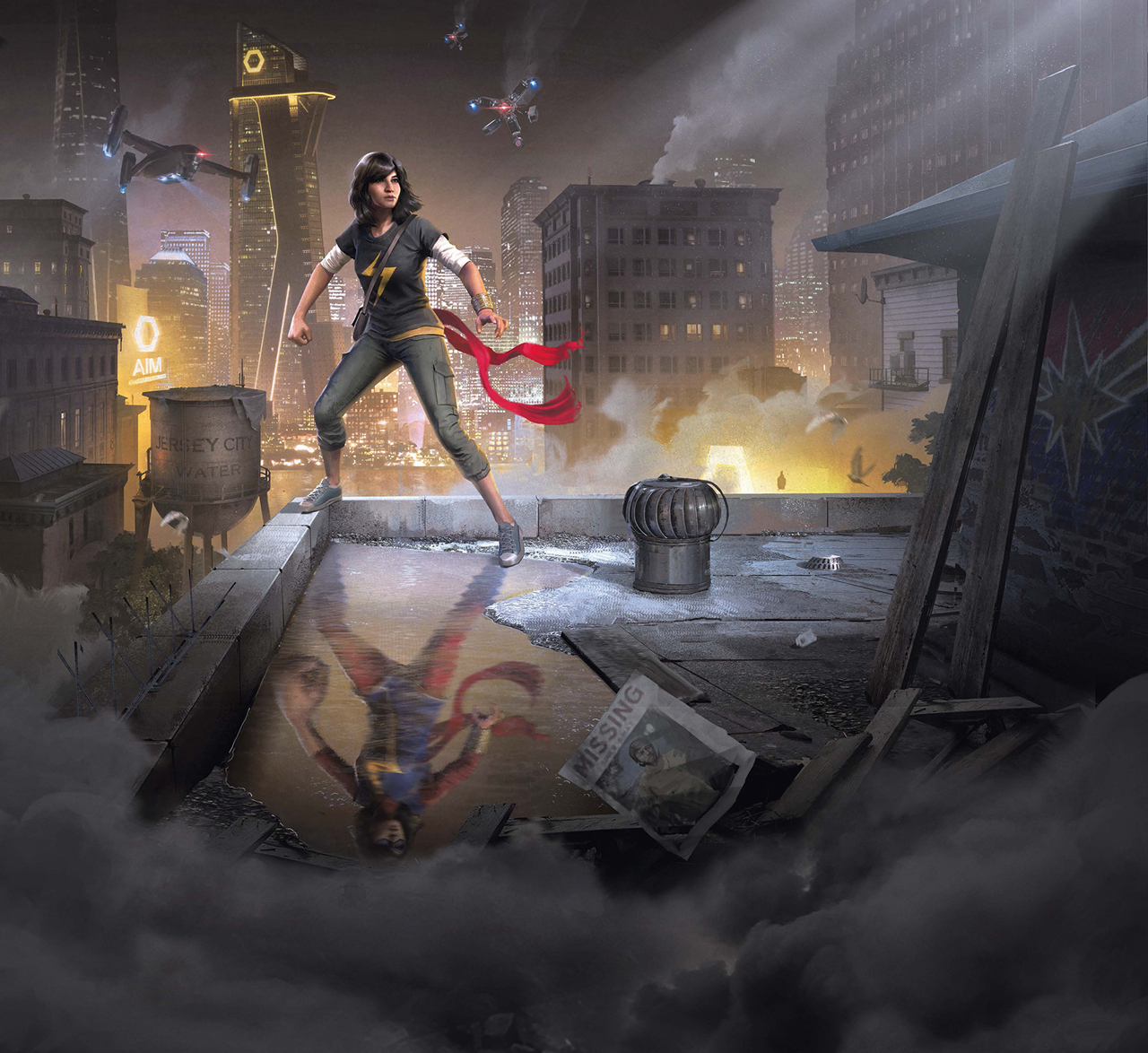 《漫威復仇者聯盟》概念原畫賞析 遊戲分鏡稿公開