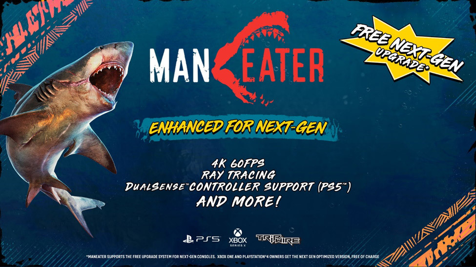 《食人鯊》為次世代主機首發護航 PC版免費升級