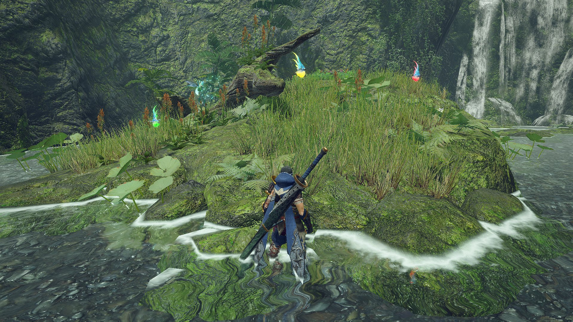 《魔物獵人：崛起》環境生物及部分武器翔蟲動作演示