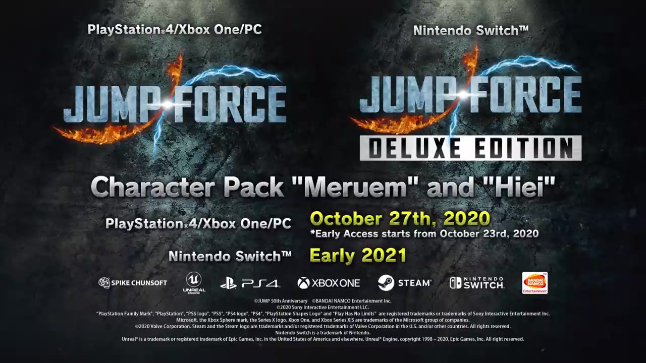 《Jump Force》飛影和梅路艾姆即將加入遊戲