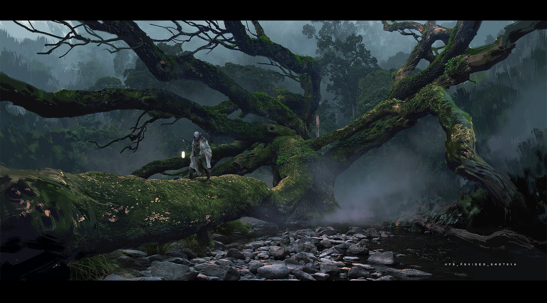 《黑神話：悟空》遊戲早期概念圖 猴子和白龍亮相