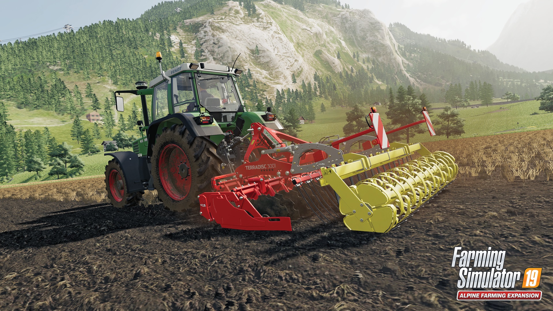 上山種地！《模擬農場19》推出阿爾卑斯山農耕拓展包