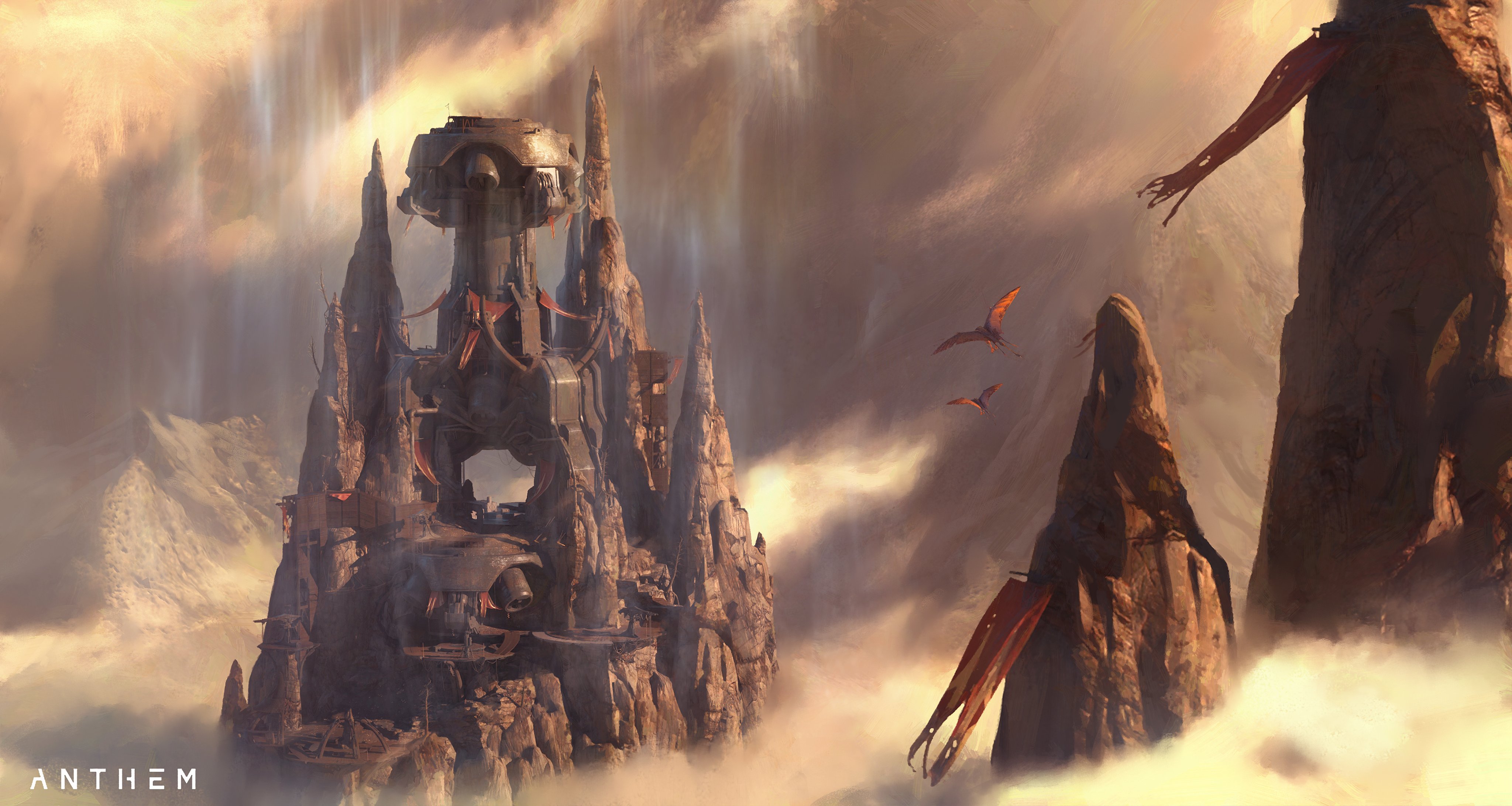 《冒險聖歌》2.0全新副本“Longfall Ruins”概念圖公開