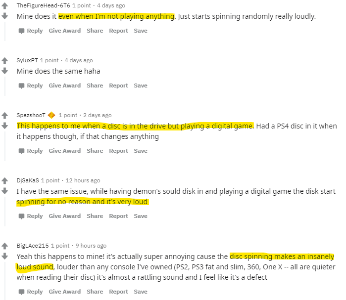 不少玩家反映PS5不玩遊戲也讀盤而且噪音較大