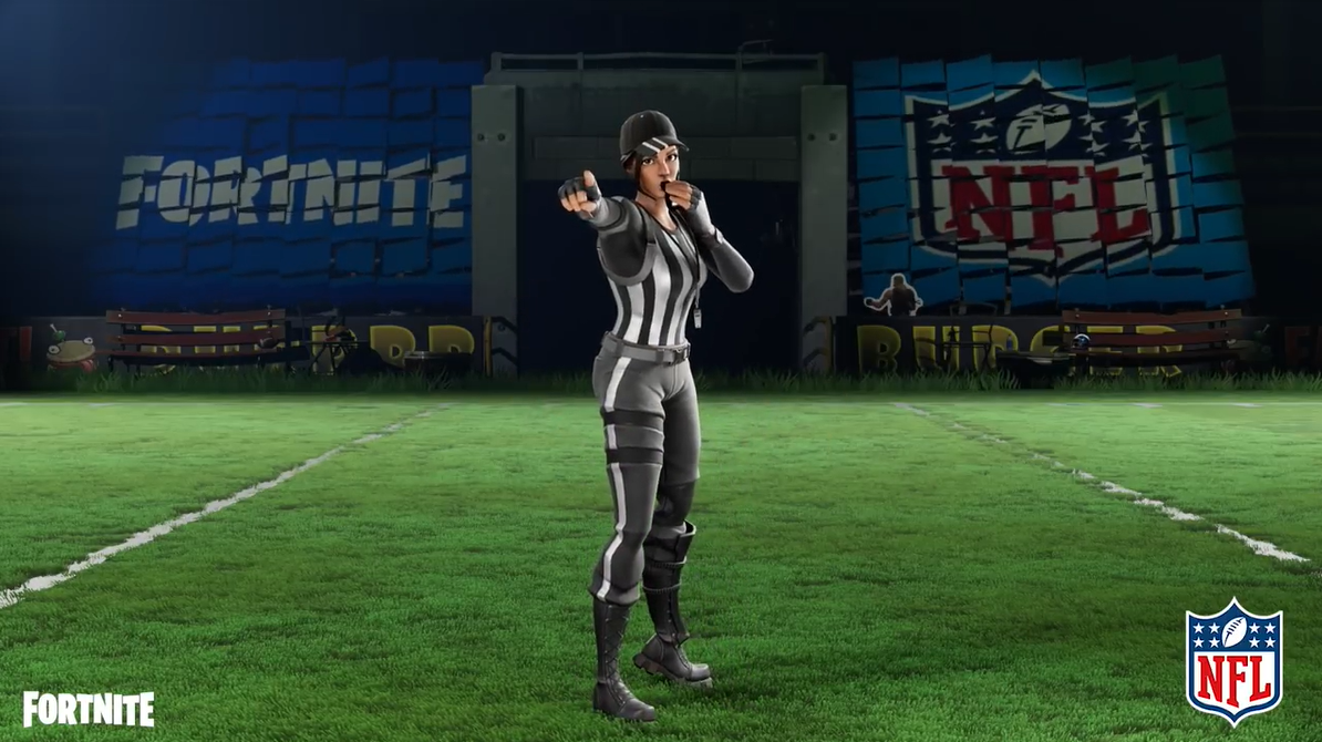 《要塞英雄》追加新的NFL皮膚和動作表情