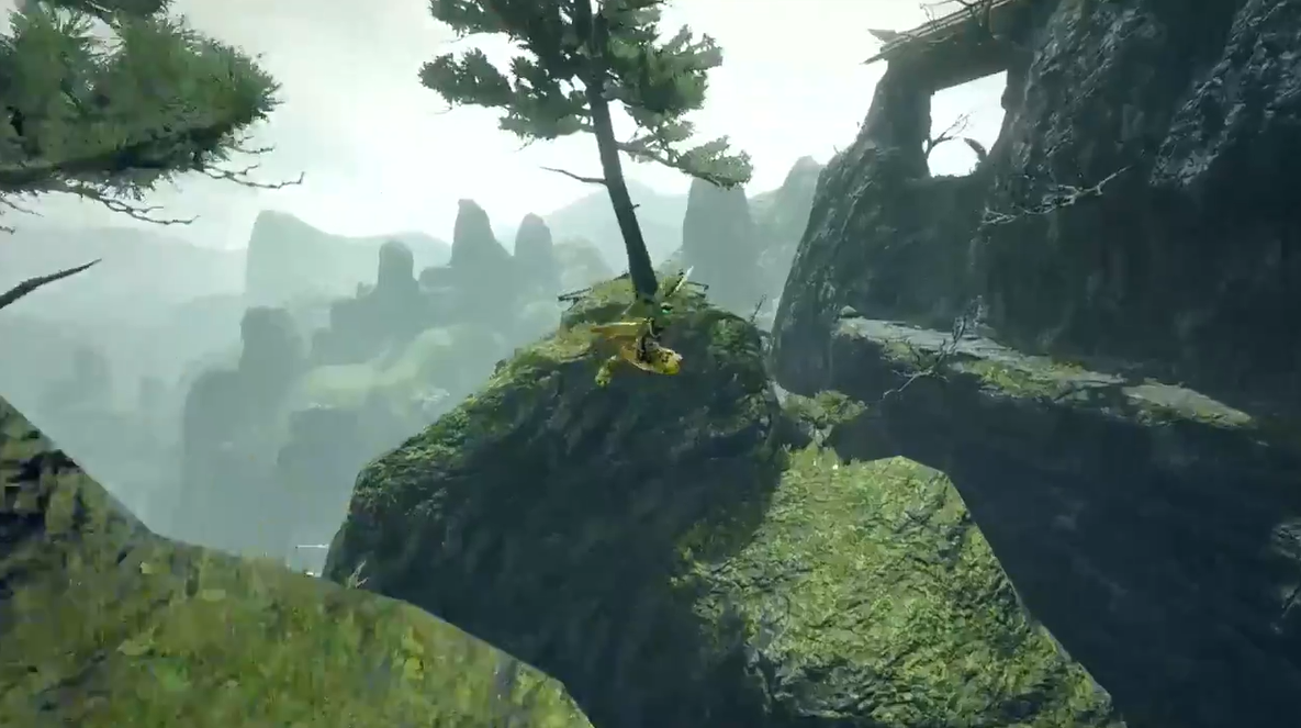 《魔物獵人：崛起》新演示：利用大翔蟲飛至遠處