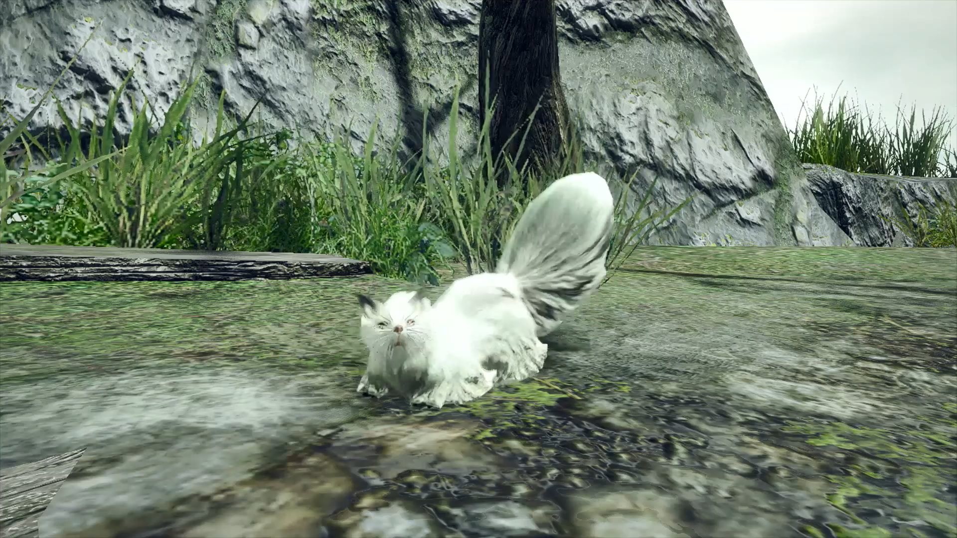 《魔物獵人：崛起》煙雪鼬展示 通過特殊費洛蒙引誘怪物