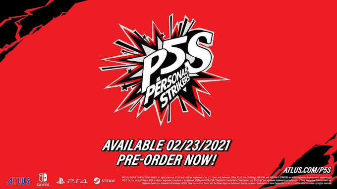 《女神異聞錄5S》歐美版明年2月登陸NS/PS4/Steam 預告公開