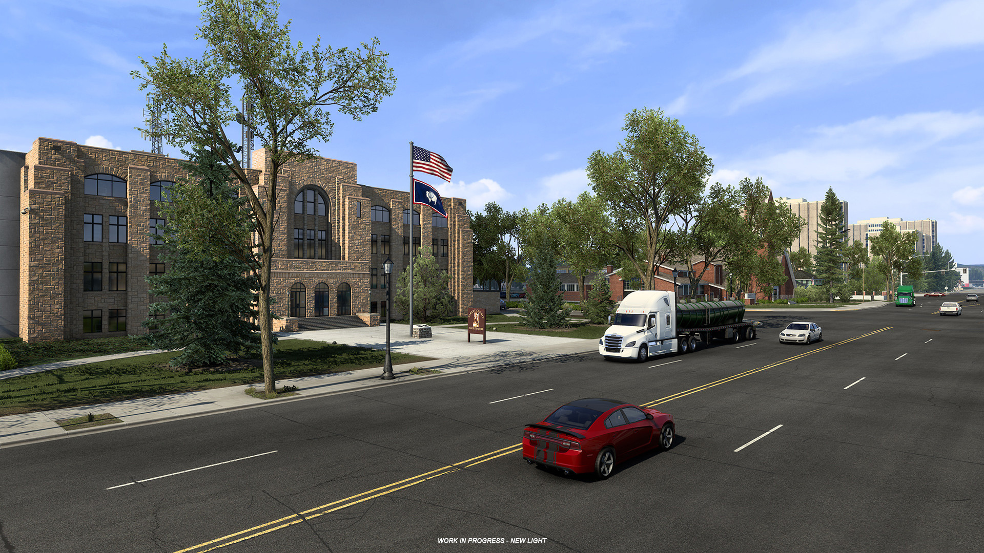 《美國卡車模擬》將駛向懷俄明州 視覺效果升級