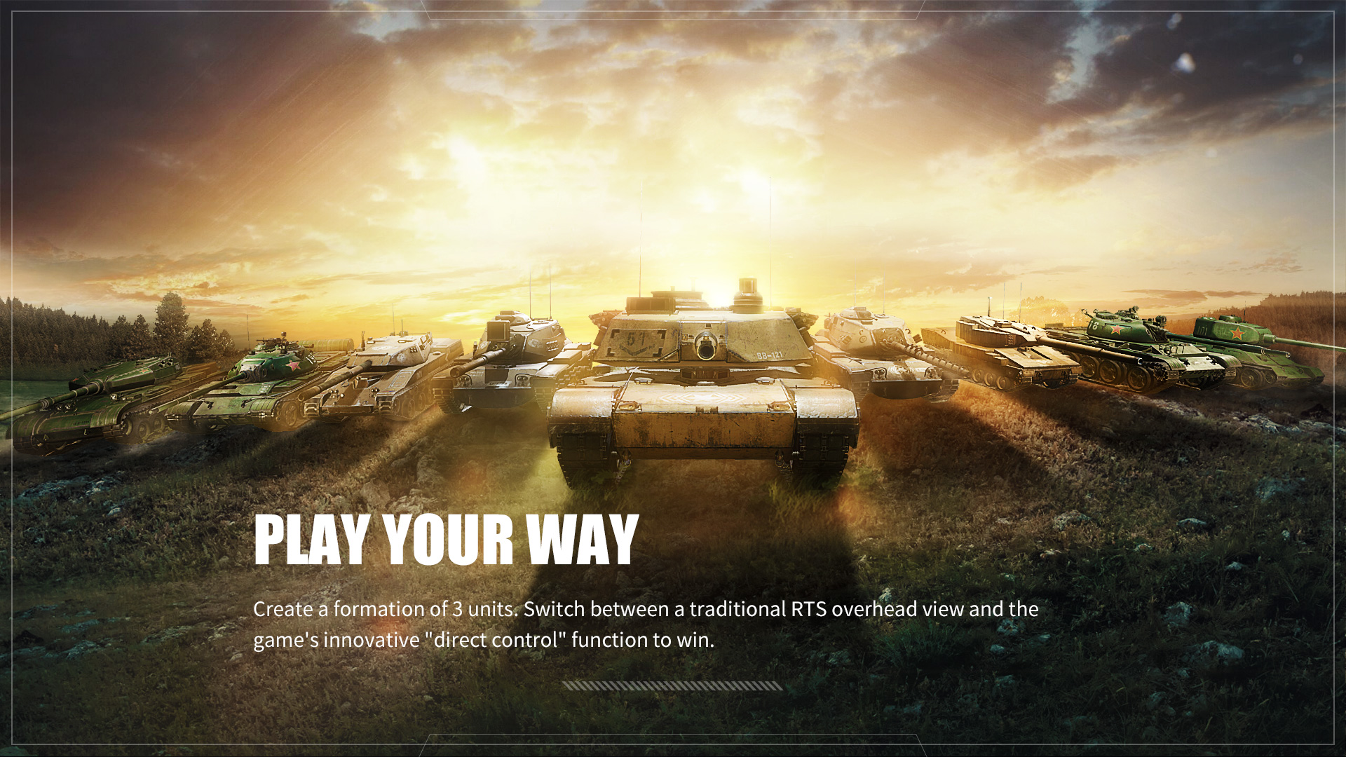 軍事迷看過來！近現代戰爭RTS遊戲《烈火戰馬》今日開啟Steam搶先體驗