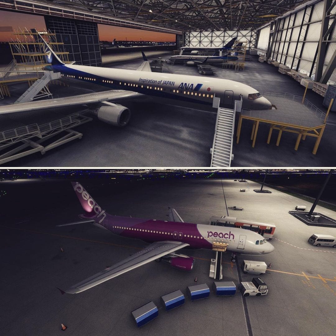 《微軟飛行模擬》新一批展示圖：東京成田國際機場