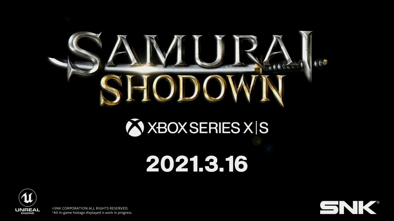 《侍魂 曉》Xbox Series X|S版3月16日發售 支持120FPS
