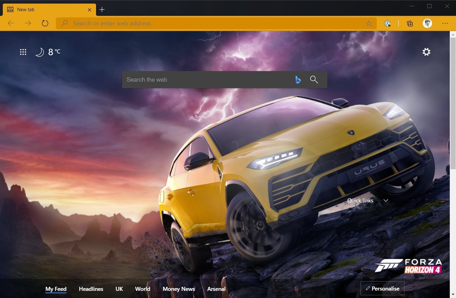 微軟Edge瀏覽器發布新版本 大量遊戲主題加入