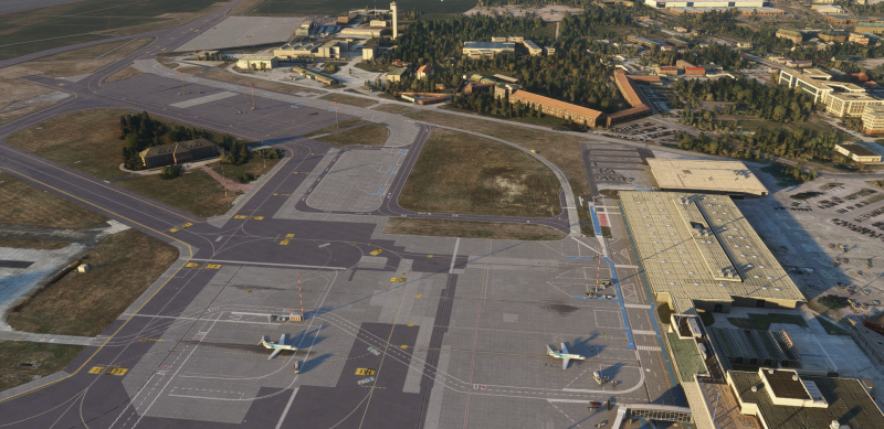《微軟飛行模擬》新一批截圖：柏林勃蘭登堡機場亮相