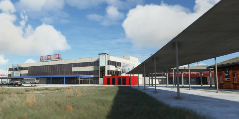 《微软飞行模拟》新一批截图：柏林勃兰登堡机场亮相