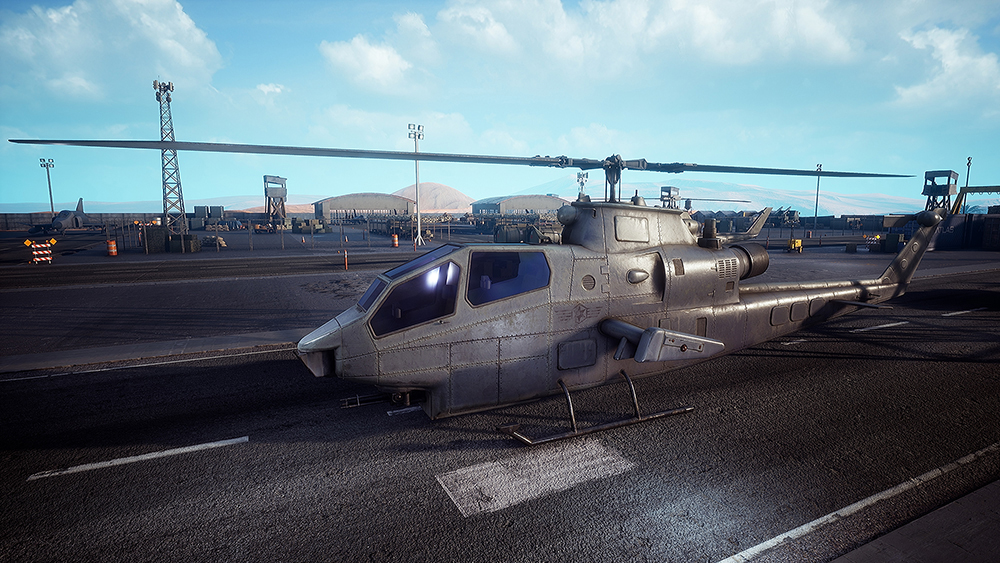 《烈火戰馬》2月9日鷹系直升機登場，AH-1衍生型號揭秘