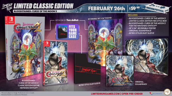 PS4/NS實體版《血咒之城：月之詛咒2》2月26日開啟預售