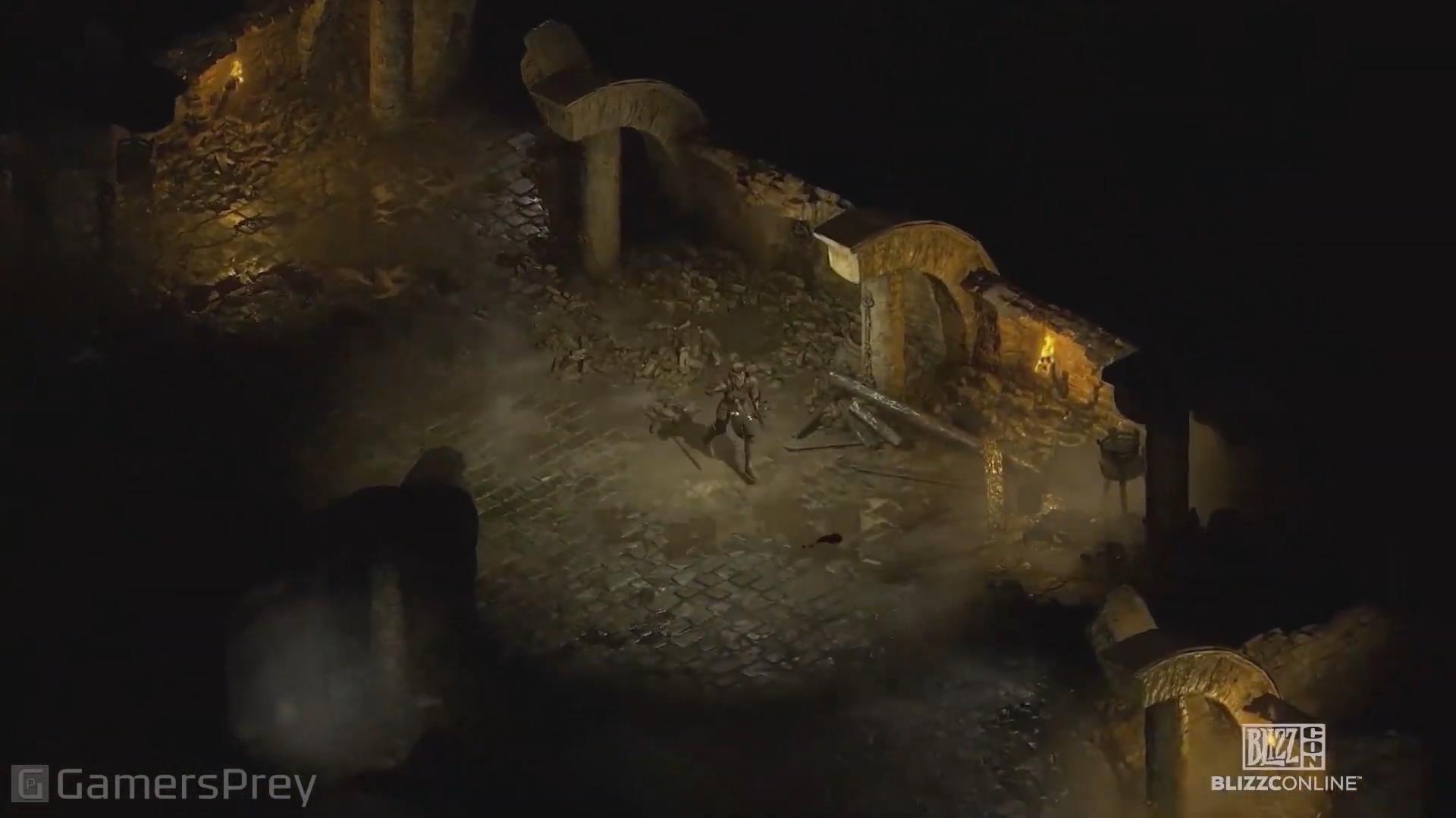 《暗黑破壞神2：重製版》實機演示 畫面更加精美了