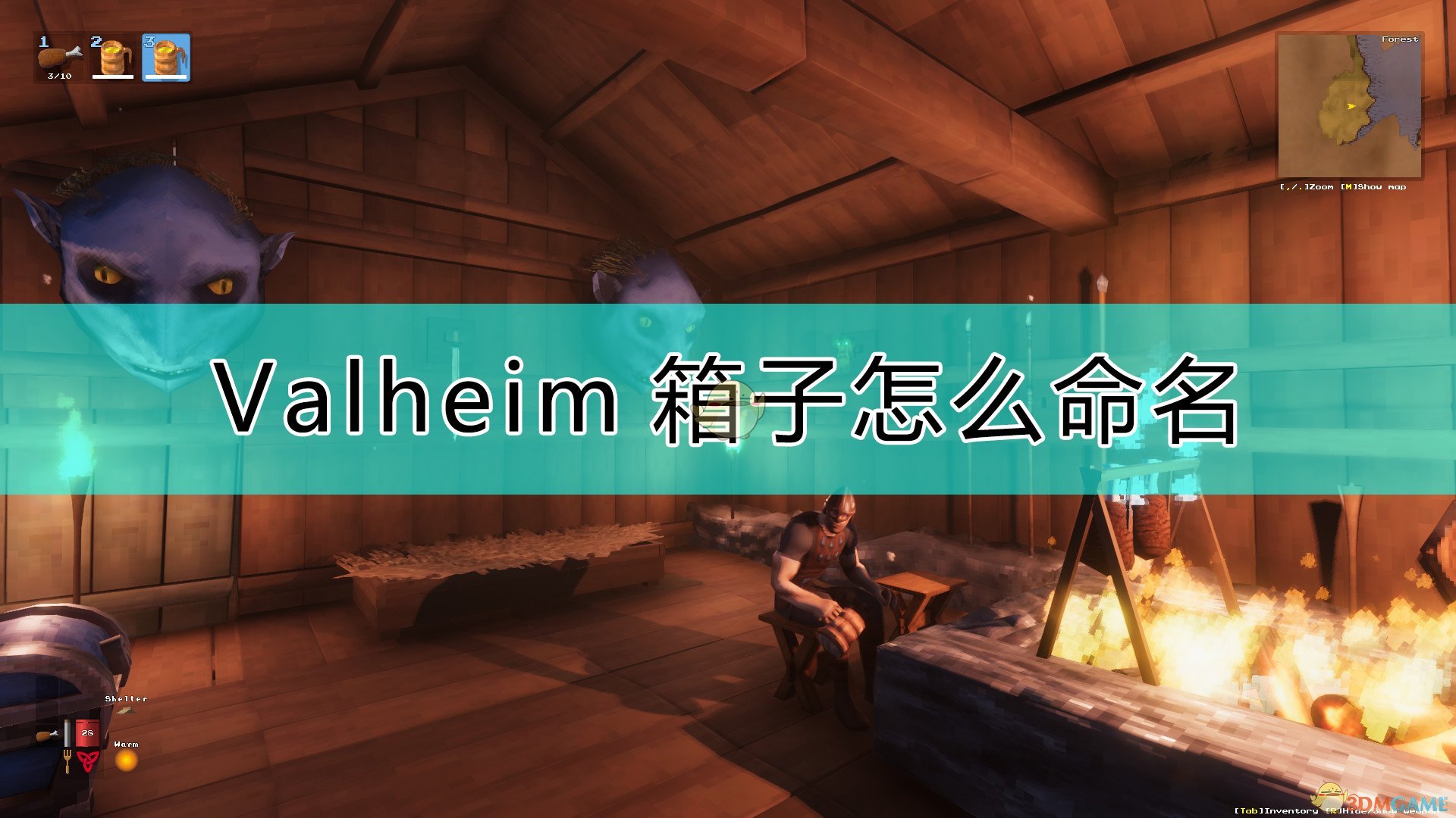 《Valheim：瓦爾海姆》箱子命名的方法