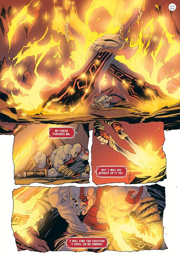 《戰神》漫畫現已推出 揭示奎托斯《戰神4》之前故事