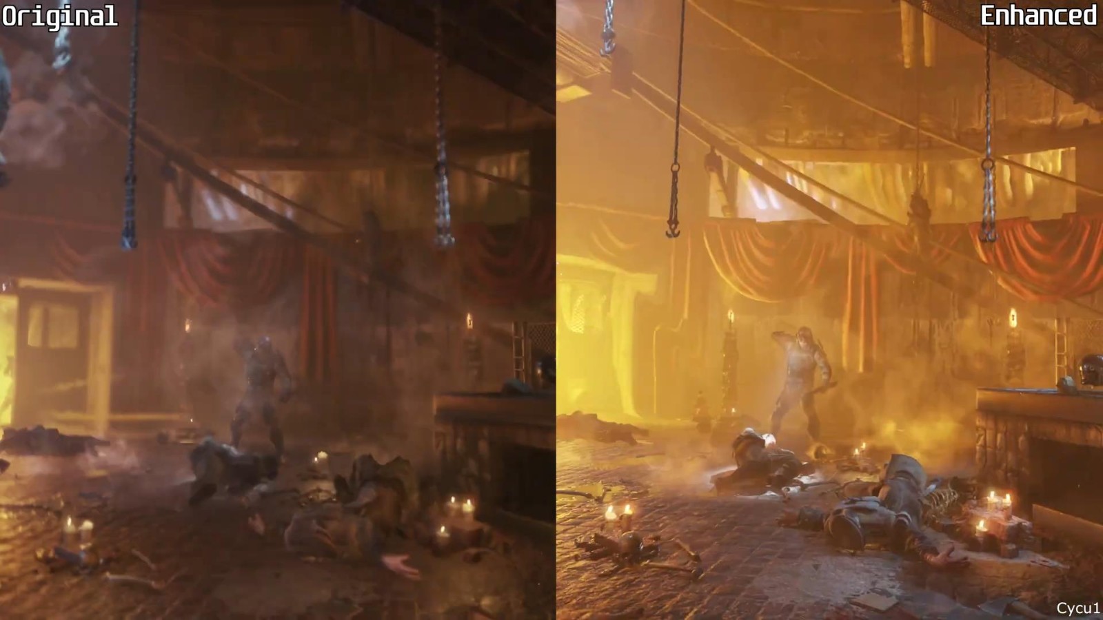 《戰慄深隧：流亡》增強版與原版光追對比 畫面更震撼
