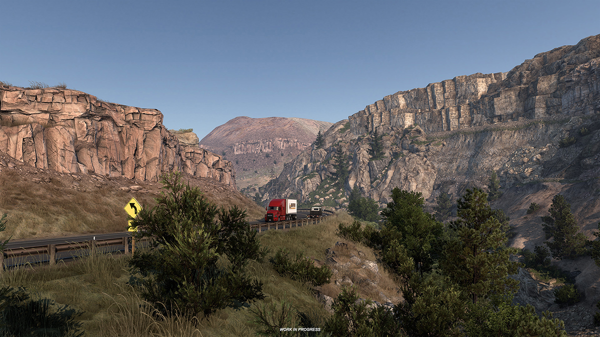 《美國卡車模擬》新DLC“懷俄明州”上架Steam 公布早期截圖